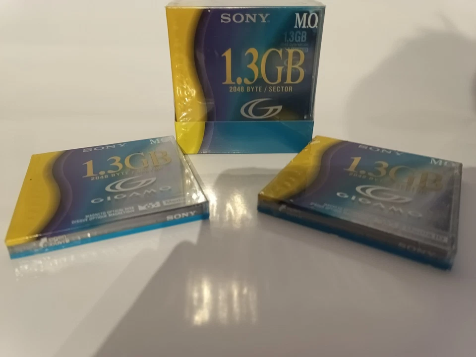 Sony EDM-G13C MO Diskette 1.3GB – 7 x Neu & OVP – Magneto Optical Disk - Bild 1 von 4
