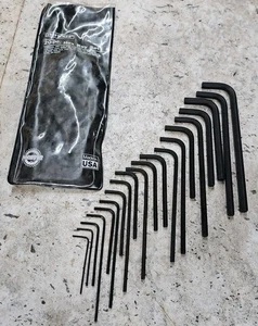 Vintage OEM Original 946696 Craftsman Made in USA 20-teiliges Standard Sechskantschlüssel-Set NEU! - Bild 1 von 3