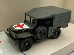 Solido Dodge 4x4 Ambulancia Militar Cruz Roja WWII Ejército Médico 1940 - Imagen 1 de 7