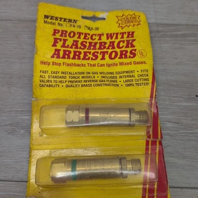 WESTERN FA-30 FLASHBACK ARRESTORS New Bad Box  - Image 1 of 4