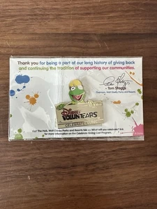 WALT DISNEY WORLD DARSTELLER FREIWILLIGE EXKLUSIVE ANSTECKNADEL KERMIT NEU IN VERPACKUNG S38 - Bild 1 von 4