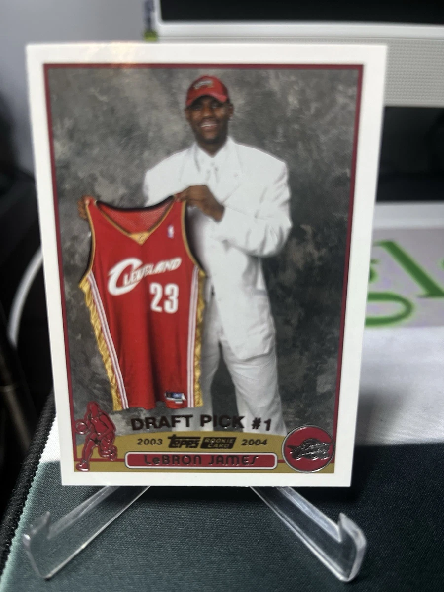 NBA TOPPS Chrome 04 Draft Pick #1 レブロン NBA TOPPS Chrome 04