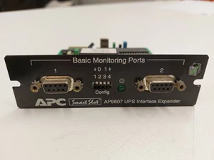 APC AP9607 Serial Interface Expander 2ports 9pol. für APC USV mit Smart Slot - Zdjęcie 1 z 2
