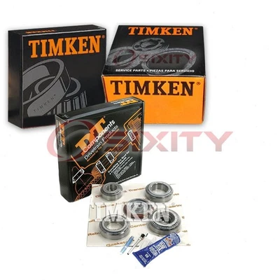 Timken Rear Axle Differential Bearing and Seal Kit for 1983-1996 Ford Bronco jd - Image 1 of 4