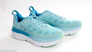 Scarpe da corsa Hoka One One Bondi 6 turchese bianco donna US 11 EU 44 - Foto 1 di 6