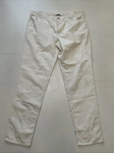 Brunello Cucinelli Italian Fit Men’s Corduroy Pants Ivory Size W40 L 34 - Picture 1 of 12