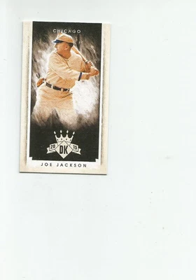 Diamond Kings DK MINIS 2015 #73 Joe Jackson Foto 1 de 2