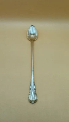 Mezclador de plata esterlina/cucharaditas heladas French Provincial by Towle 8" Foto 1 de 4