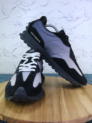 New Balance 327 Black Summer Fog Gray Low Sneakers Shoes MS327SB Men's Size 11.5 - Image 1 of 4