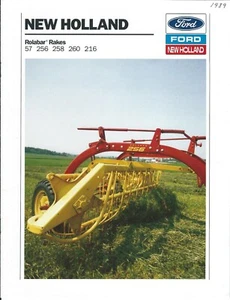 Farm Implement Brochure - New Holland - 57 et al - Rolabar Rakes - 1989 (F6702) - Picture 1 of 1