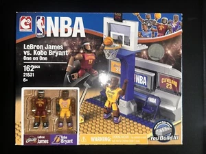 NBA C3 Construction Building Set Kobe Bryant & LeBron James - Picture 1 of 3