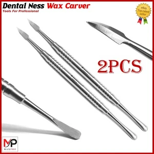 2 Pcs Dental Ness Wax Carvers – Pro Stainless Steel Tools for Dental Students - Picture 1 of 4