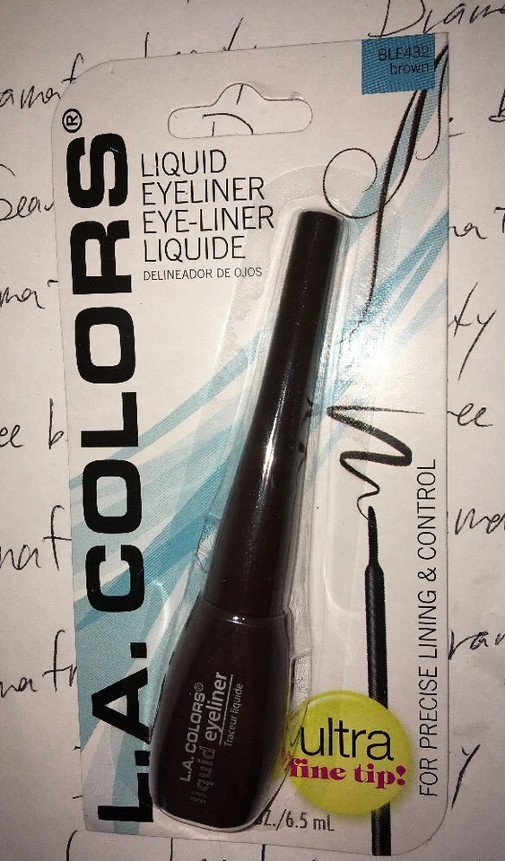 L.A. Colors All Day Wear Fine-Tip Liquid Eyeliner in *BLE432 BROWN* New & Sealed - Image 1 of 1