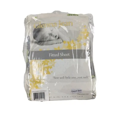 Sábana ajustable para cuna Glenna Jean North Country Bear nueva en caja ropa de cama para bebé niño pequeño niño Foto 1 de 2