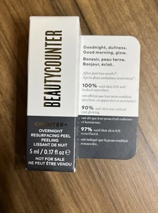 Beautycounter Counter+ Overnight Resurfacing Peel .17 Oz Travel Size - Picture 1 of 5