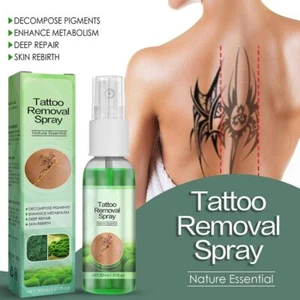 Quick Tattoo Removal Cream Natural Safe Pigment Permanent Cleaning Remover S3E2 - Picture 1 of 16