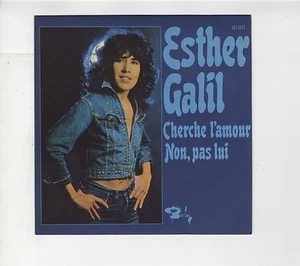 SP 45 tours Esther Galil "Cherche l'amour"  1975 comme NEUF - Imagen 1 de 2