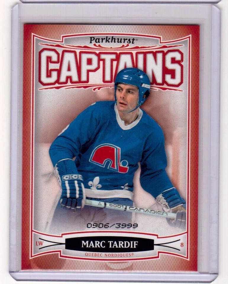 MARC TARDIF 06/07 Parkhurst CAPTAINS Insert Card #174 Quebec Nordiques /3999 - Image 1 of 1