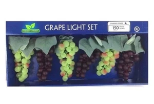 "Wilson & Fisher Deluxe Grape Cluster Light Set," - Picture 1 of 2