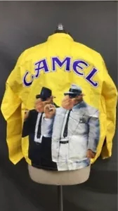 BRAND NEW Vintage 90s Camel Cigarette Collectible Promo Windbreaker Jacket XL - Picture 1 of 6