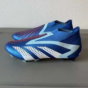 Adidas Predator Accuracy+ FG Soccer Cleats GZ2606 Marinerush Pack Mens Size 11 - Picture 1 of 8