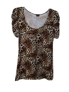 Rue 21 Animal Print Top Sz. M (EUC) - Picture 1 of 5