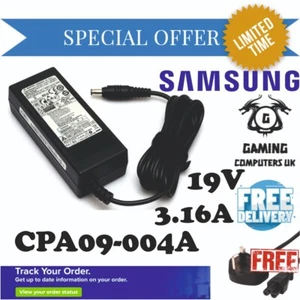 GENUINE AC ADAPTER CHARGER CPA09-004A 19V 3.16A Samsung FREE DELIVERY/CABLES! - Picture 1 of 1