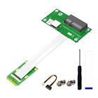Mini PCIE to PCIExpress X4 Slot 4Pin Power Adapter Board with USB2.0 Extension