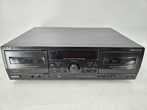 JVC TD-W254BK Double Cassette Deck Stereo Recorder "AS-IS/Parts Repair" EB-15083
