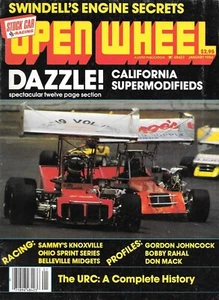 Open Wheel Magazine January 1984 California Supermodifieds Bobby Rahal - Picture 1 of 1