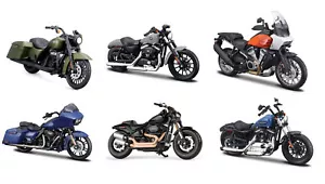 Maisto 34360-43 Modelo Moto HD Serie 43 Moto Escala 1:18 Diferentes Modelos - Imagen 1 de 7