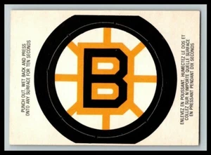 1973-74 OPC O PEE CHEE TEAM LOGOS BOSTON BRUINS 23132 - Picture 1 of 2
