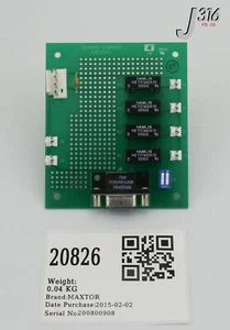 20826 MAXTOR PCB ASSY, SOLENOID SEQUENCER 5512101 - Picture 1 of 8