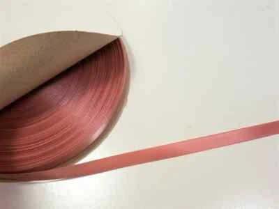 Terra Cotta Orange Single Face Satin Ribbon 3/8 inch wide x 6 yards Polyester B6 - Image 1 of 4