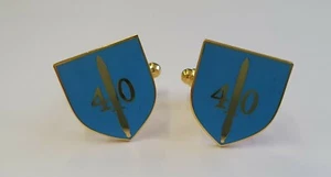 Gemelos militares esmaltado 40 comando - Imagen 1 de 7