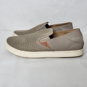 Zapato Deportivo Olukai Pehuea Mujer Talla 6 Malla Tostada Sin Cordones Cómodo - Imagen 1 de 7
