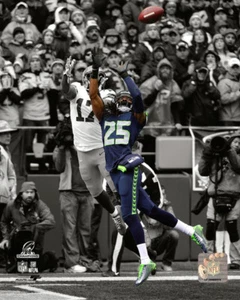 Impresión fotográfica de Richard Sherman de los Seattle Seahawks #1208 - Imagen 1 de 4