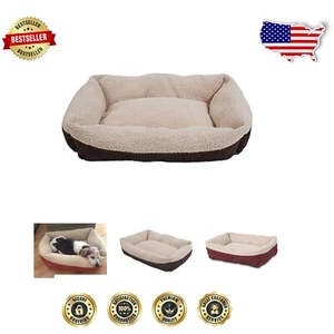 Lightweight Self-Warming Dog Bed, 30" x 24" - Perfect for Home & Travel - Picture 1 of 12