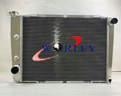 Radiador de aluminio de 3 filas para Lincoln Continental 1968 1969 motor V8 AT Foto 1 de 4