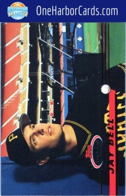 1993 Stadium Club Pittsburgh Pirates Baseball Card #138 Jay Bell - Image 1 of 2