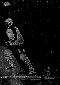 1992-93 McDonald's Upper Deck #H3 Kevin Stevens HOLO - Picture 1 of 2