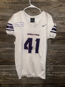 TCU Football WORN Jersey #41 Hornfrogrs FROGS XL - Picture 1 of 5