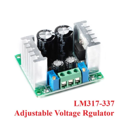 AC-DC 22V LM317/LM337 Adjustable Power Supply Module Regulator Converter Dual - Image 1 of 4