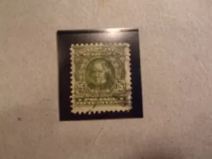 USA Used, 1903 Issue, 15 Cent Clay, DLWTMK, Perf 12, Olive Green Scott#309 - Picture 1 of 1