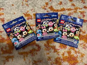 Bundle of 3 New LEGO Disney Minifigures Series 71012 - Unopened Original Package - Picture 1 of 7