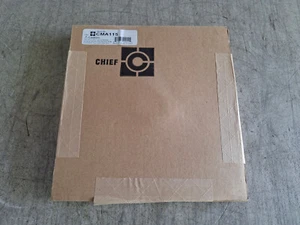 Chief CMA115 6x6" Deckenplatte mit 1,5" NPT-Öffnung, schwarz - Bild 1 von 2
