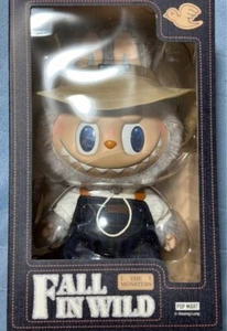 POP MART The Monsters Labubu Fall in Wild Vinyl Plush Doll Big H40CM Sealed Box - Picture 1 of 10