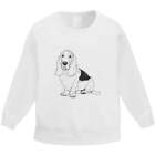 'Basset Hound' Kid's Sweatshirt / Sweater / Jumper (Kw028944)