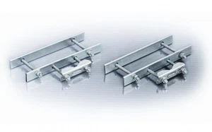 Balcony Balustrade Railings Clamp Set for Aerial Satellite Pole Mast Galvanized  - Picture 1 of 1