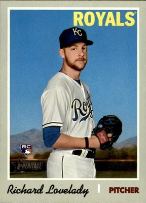 2019 Topps Heritage High Number - Richard Lovelady #652 (RC) - Image 1 of 2